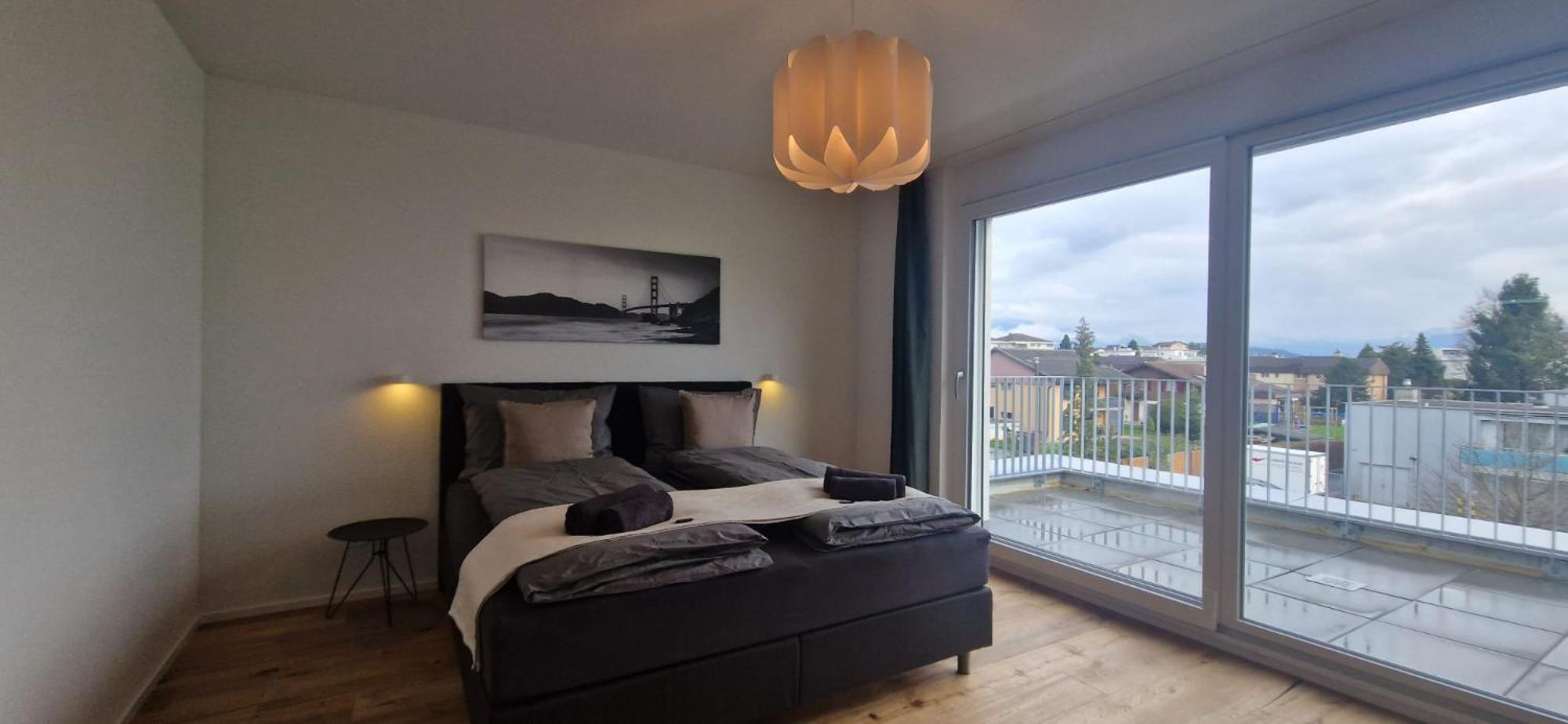 Visionary Hospitality Rothenburg, Lucerne - Premium Apartments With Free Parking, Washer, Kitchen, Terrace, 15' City المظهر الخارجي الصورة