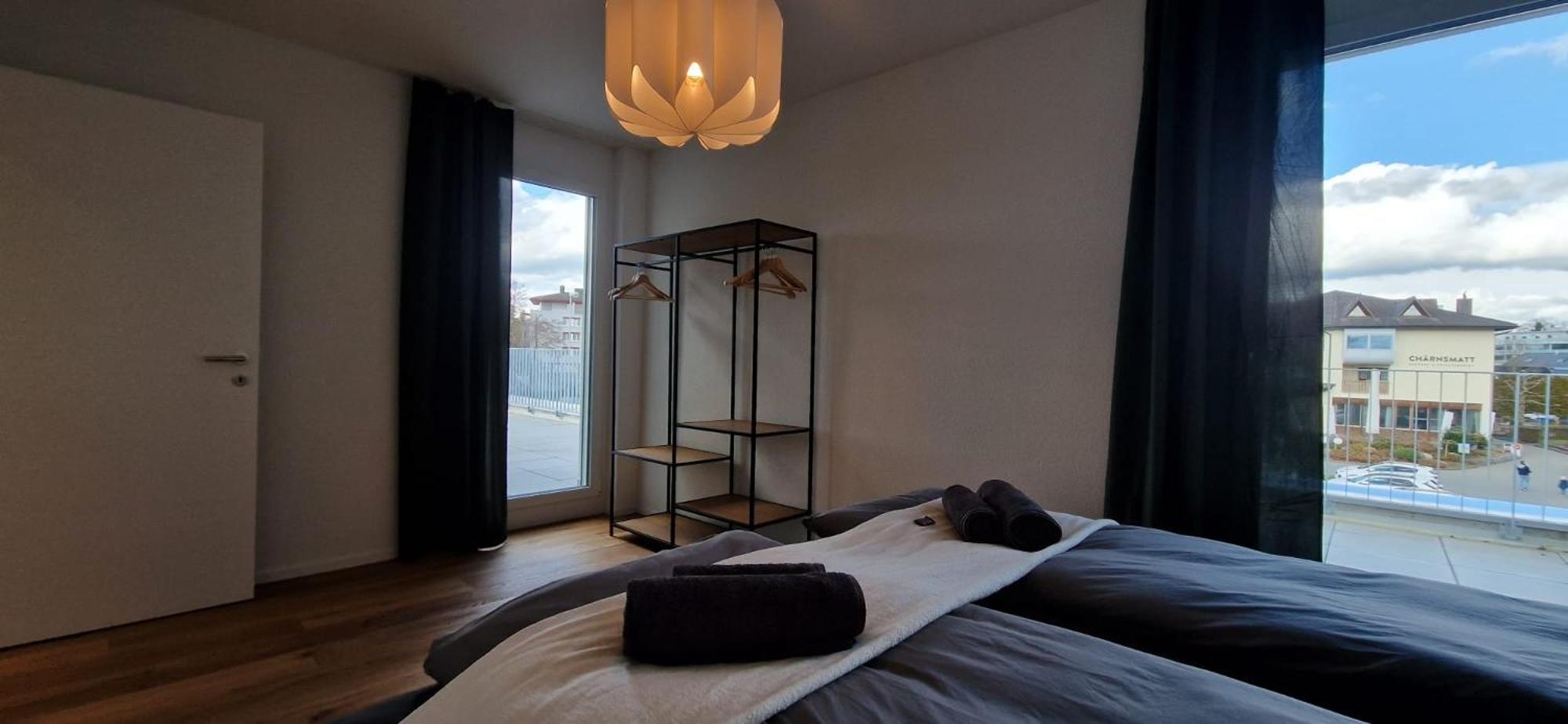 Visionary Hospitality Rothenburg, Lucerne - Premium Apartments With Free Parking, Washer, Kitchen, Terrace, 15' City المظهر الخارجي الصورة