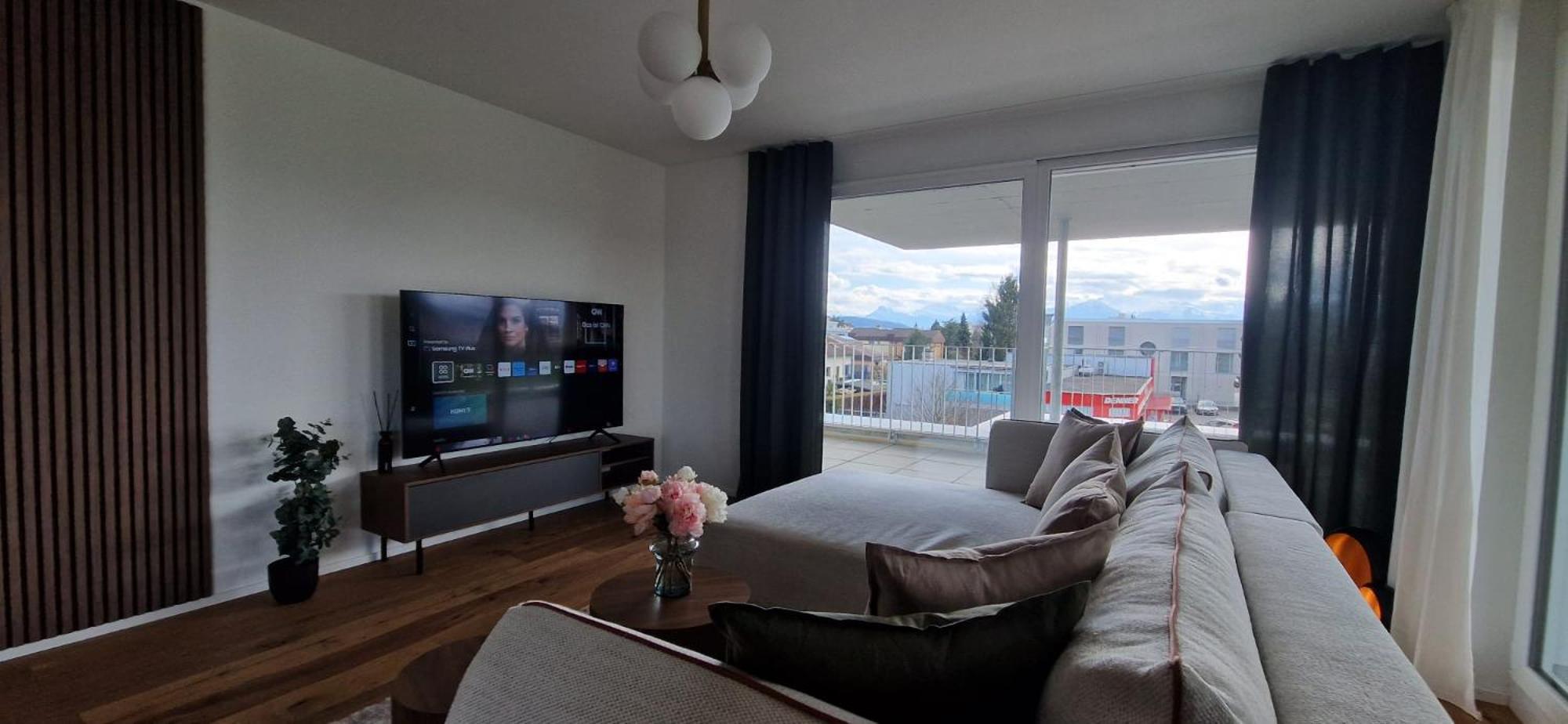 Visionary Hospitality Rothenburg, Lucerne - Premium Apartments With Free Parking, Washer, Kitchen, Terrace, 15' City المظهر الخارجي الصورة